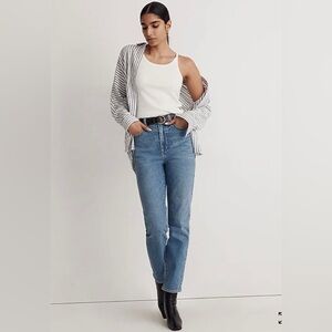 Madewell Mom jean medium wash